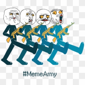Meme Army Logo, HD Png Download - me me me png