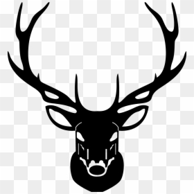 Line Drawing Elk Head Clipart , Png Download - Changeling The Lost Beast, Transparent Png - elk head png