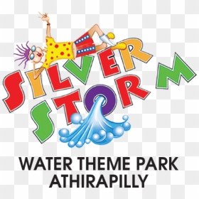 Silver Storm Theme Park Logo, HD Png Download - theme park png