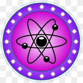 Nuclear Science Symbol Svg Clip Arts - Transparent Background Atom Model Clipart, HD Png Download - science clip art png