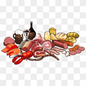 Feast Pixel Art, HD Png Download - food image png