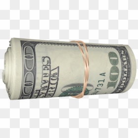 Dollar, HD Png Download - roll of money png