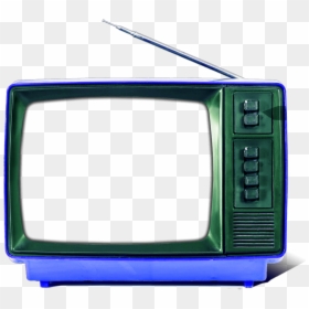 Ftestickers Television Tv Retro Vintage Blue - Vintage Png Retro Tv, Transparent Png - tv png images