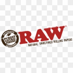 Raw Rolling Papers Logo, HD Png Download - new raw logo png