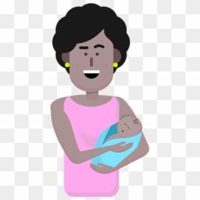 Cartoon, HD Png Download - mother and baby png