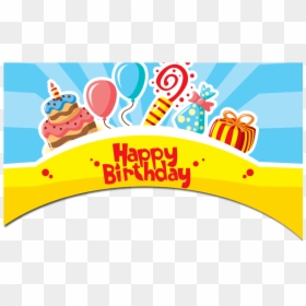 Make Designer Birthday Wishes Frame With Your Photo - Happ Birthday Frame Png, Transparent Png - frame happy birthday png