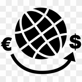 Earth Globe Grid With Euros And Dollars Signs - World Class Standard School, HD Png Download - grid globe png