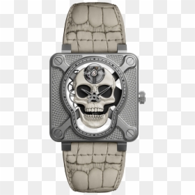 Laughing Skull Bell Ross, HD Png Download - laughing skull png