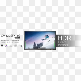 Professional Lcd Monitors - Freestyle Skiing, HD Png Download - lcd monitor png