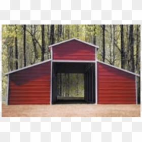 Red Barn Cooper Landscape - Building, HD Png Download - red barn png