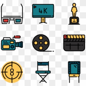 Clip Art, HD Png Download - movie png icon