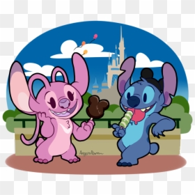 Stitch And Angel Thanksgiving, HD Png Download - kadabra png