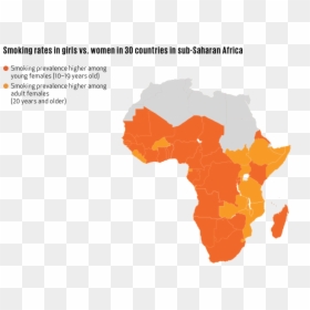 African Union Members 2018, HD Png Download - girl smoking png