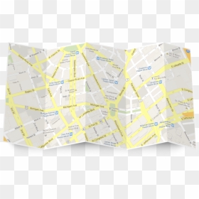 Paper Map Png Transparent, Png Download - paper map png