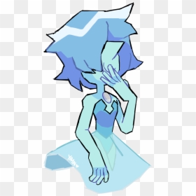 She Is Perfection - Blue Pearl Steven Universe Png, Transparent Png - pearl su png