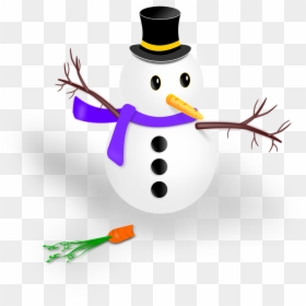 Boneka Salju Natal Png, Transparent Png - snowman transparent png