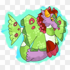 Dustox X Plushie Peophin Pokemon Fusion - Cartoon, HD Png Download - dustox png