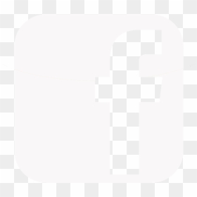 Facebook Logo Button - Outline Transparent White Facebook Logo, HD Png Download - facebook logo png