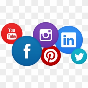 Free Png Download Web Instagram Facebook Twitter Logos - Facebook Instagram Twitter Linkedin, Transparent Png - facebook logo png
