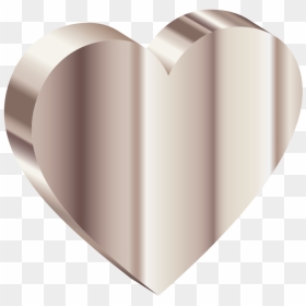 Heart Png Clip Arts - Metallic Gold Heart Png, Transparent Png - heart png