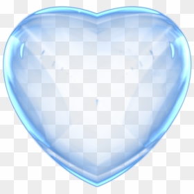 Glass Heart Png, Transparent Png - heart png