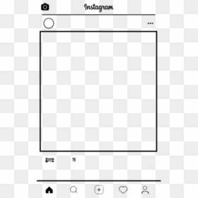 Instagram Frame Png, Transparent Png - instagram png