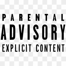Parental Advisory Control Png, Transparent Png - parental advisory png