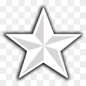 3d White Star Png Icon Transparent Background Image - Transparent Background White Star Png, Png Download - star png