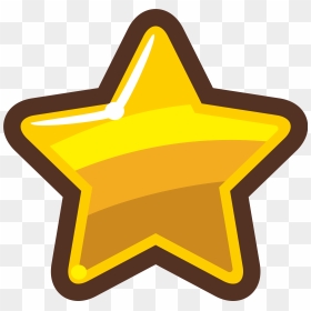 Cartoon Gold Star Clip Arts - Cartoon Gold Star Png, Transparent Png - star png