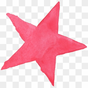 Pink Stars Png - Watercolor Star Png, Transparent Png - star png