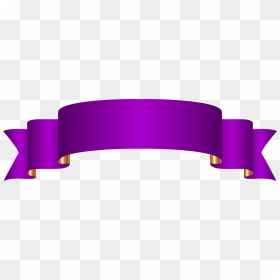 Purple Banner Clip Arts - Purple Banner Transparent, HD Png Download - banner png
