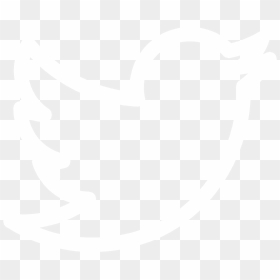 Twitter Logo White Outline, HD Png Download - twitter png