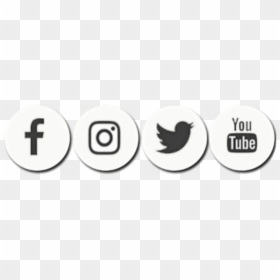 #facebook #instagram #twitter #youtube #png #logo #facebooklogo - Soundcloud Instagram E Facebook, Transparent Png - youtube png
