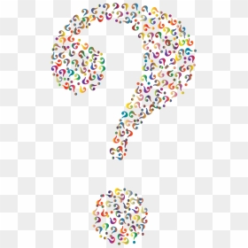 Prismatic Question Mark Fractal 4 No Background - Transparent Transparent Background Question Mark Clipart, HD Png Download - question mark png