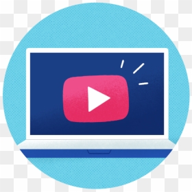 Youtube - Circle, HD Png Download - youtube png