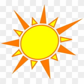 Yellow And Orange Sun Clip Arts - Yellow And Orange Sun, HD Png Download - sun png