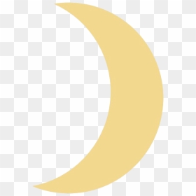 Yellow Crescent Moon Png - Moon, Transparent Png - moon png