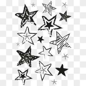 Star Clipart Hand Drawn Picture Library Library Hand - 3 Star And A Sun, HD Png Download - stars png