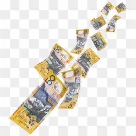 Money Png Falling - Australian Dollars New Png, Transparent Png - money png