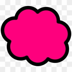 Pink Clouds Png - Cartoon Picture Of Pink, Transparent Png - cloud png