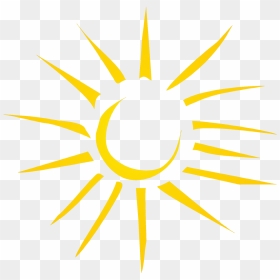 Rays Forming A Sun Drawing - Clip Art Sun Ray, HD Png Download - sun png