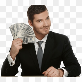 Businessman Cash Clip Arts - Businessman Money Png, Transparent Png - money png