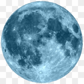 Full Blue Moon Png - Png Full Moon Transparent, Png Download - moon png