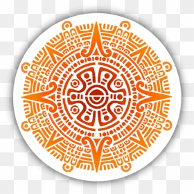 Aztec Sun Sticker - Incas Symbols, HD Png Download - sun png