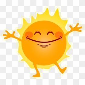 Sunlight Clipart Sun Is Shining - Transparent Background Sun Png, Png Download - sun png