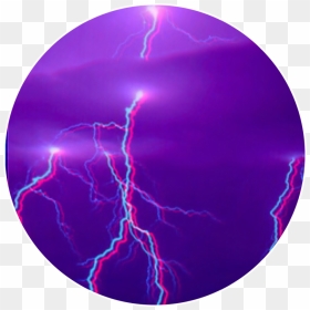 Transparent Purple Lightning Png - Aesthetic Purple Lightning, Png Download - lightning png