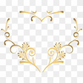Decorative Border Png Transparent Images - Gambar Dekoratif Motif Hati, Png Download - border png