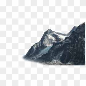 Mountain With Snow - Transparent Mountains Png, Png Download - snow png