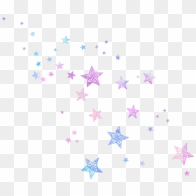 #stars #kawaii #kpop #pink #blue #glitter #sparkle - Pink Glitter Stars Png, Transparent Png - sparkle png