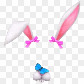 Snapchat Filter Bunny Fold Clip Arts - Snapchat Bunny Ears Png, Transparent Png - snapchat png